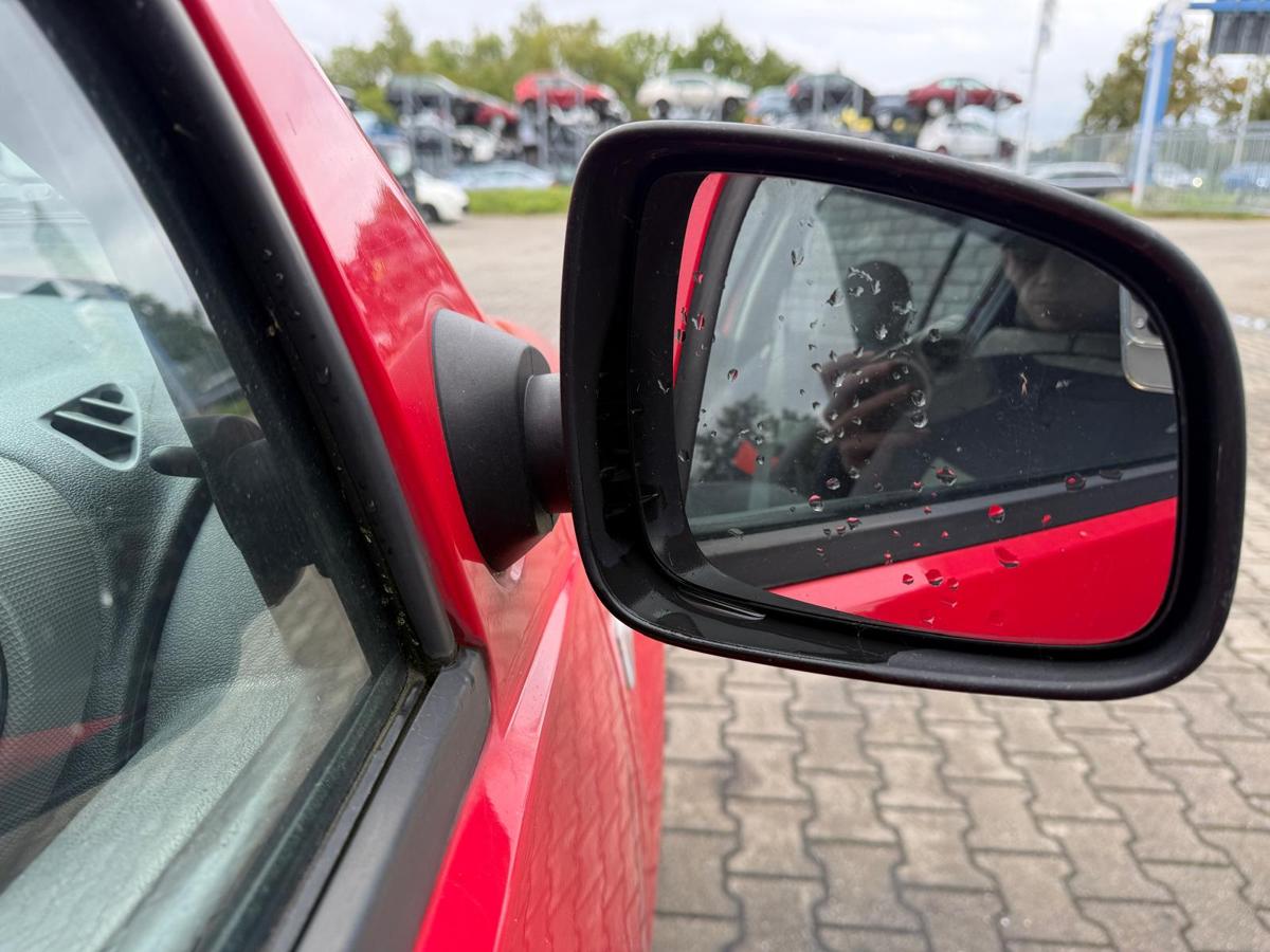 Dacia Sandero SD original Außenspiegel rechts manuell schwarz unlackiert BJ09